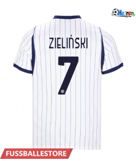 Günstige Inter Milan Piotr Zielinski #7 Auswärtstrikot 2026-27 Kurzarm